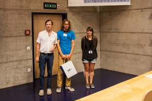 Best poster Prize Philippe Renard, Matej Blatnik, Celia Trunz